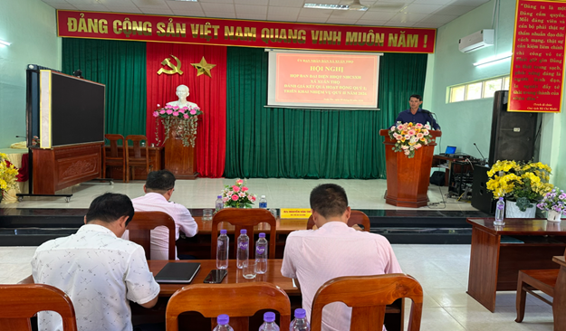 Ban đại diện Hội đồng quản trị Ngân hàng Chính sách xã hội xã Xuân Thọ tổ chức phiên họp đánh giá kết quả hoạt động quý I và triển khai nhiệm vụ quý II năm 2026.