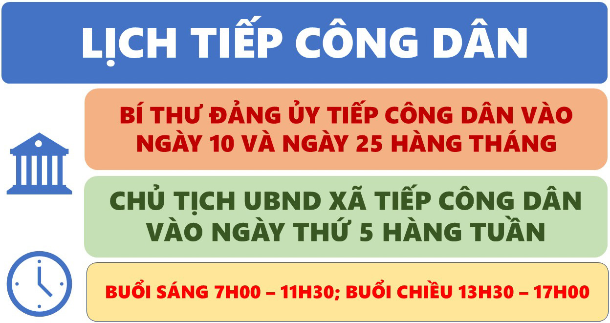Lịch tiếp công dân