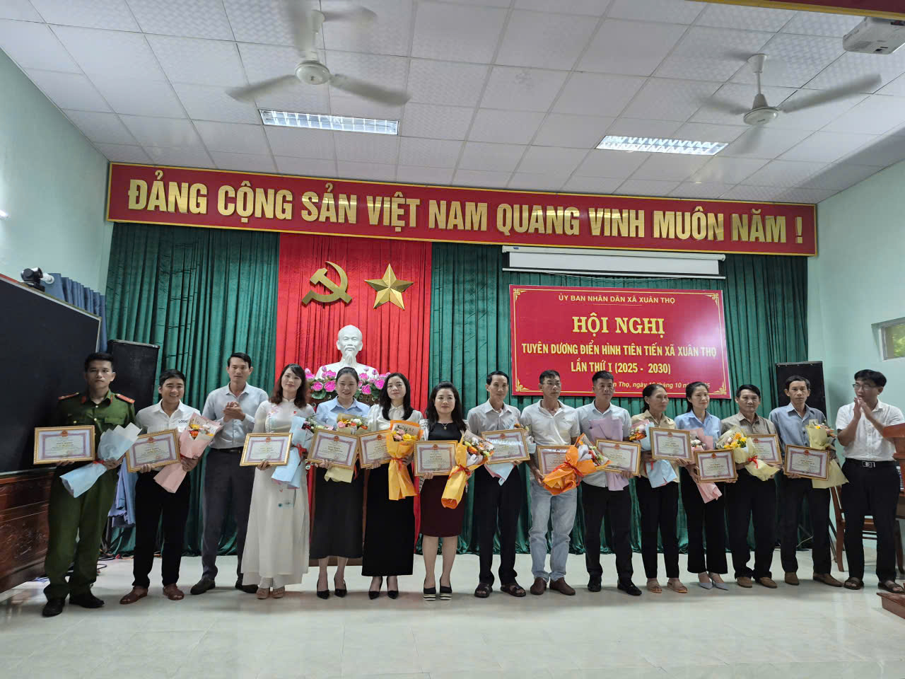 Hội nghị tuyên dương điển hình tiên tiến xã Xuân Thọ lần thứ I (giai đoạn 2025-2030)