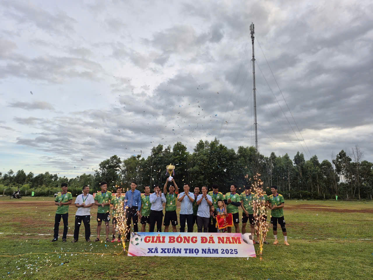 Giải bóng đá Nam xã Xuân Thọ năm 2025